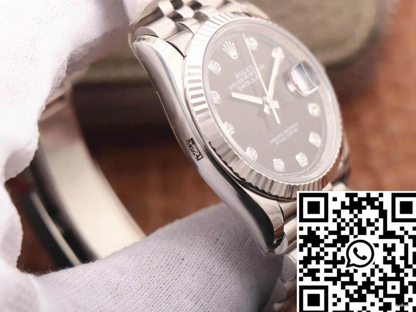 EW Datejust Diamond-set Dial M126234-0027 Factory Rolex 0224